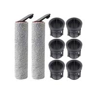 Compatibile con Dreame H14 H14 Pro H20 Pro Plus H20 Ultra H30 Ultra Aspirapolvere, rullo e set filtro HEPA(Gold)