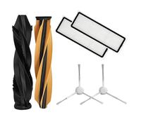 Compatibile con DREAME, kit di sostituzione compatibile D20 Plus con spazzola a doppio rullo, due spazzole laterali e filtri for aspirapolvere