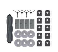 Compatibile con Dreame L10s Pro Ultra Heat, X30, parti di ricambio, accessori, spazzola laterale principale, filtro, mocio, sacchetto for la polvere(25.pcs)