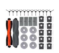 Compatibile con Dreame L10s Pro Ultra Heat, X30, parti di ricambio, accessori, spazzola laterale principale, filtro, mocio, sacchetto for la polvere(34pcs)