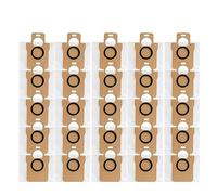 Compatibile con Dreame L10s Ultra / S10 Pro, compatibile con Mijia Omni 1S B101CN Robot X10+, Sacco for immondizia, Sacco for la polvere, Sacco di raccolta, Sacco in tessuto (Color : Dust bag 25pcs)