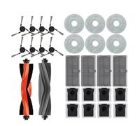Compatibile Con Dreame L40 Ultra / X40 Ultra. Accessori For Aspirapolvere Robot: Sacchetti For La Polvere, Mocio, Spazzola Principale, Spazzola Laterale, Panno, Filtro, Pezzi Di Ricambio.(28pcs-b)