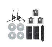 Compatibile Con Dreame, L40 Ultra / X40 Ultra / X40 PRO Robot Aspirapolvere Accessori Sacchetti For La Polvere Mocio Spazzole Laterali Principali Panni Filtri HEPA Pezzi Di Ricambio(Set-12PCS)
