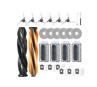 Compatibile con Dreame L40S Pro Ultra /X50sProMaster / L50ProUltra Accessori Spazzola laterale principale Filtro Mop Sacchetto for la polvere in tessuto(Navy Blue)