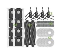 Compatibile Con Dreame, X40 Master/X40 Ultra Complete/S30 Pro Ultra Vacuum Parts Rullo Principale Spazzola Laterale Filtro Sacchetto For La Polvere(SKY BLUE)