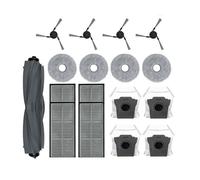 Compatibile con Dreame X40 Ultra / L40 Ultra, MOVA P50 Pro Ultra / P10 Pro Ultra Robot Aspirapolvere Panno Filtro Sacchetto Polvere Accessori(Set 2)