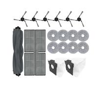 Compatibile con Dreame X40 Ultra / L40 Ultra, MOVA P50 Pro Ultra / P10 Pro Ultra Robot Aspirapolvere Panno Filtro Sacchetto Polvere Accessori(Set 3)