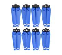 Compatibile con drone 4730F elica pieghevole 4730 elica pezzi di ricambio accessori elica di ricambio CW CCW ala a sgancio rapido universale(Blue White 8pcs)