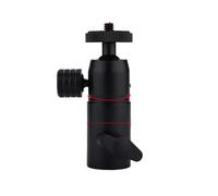 Compatibile con DSLR/telefono cellulare universale - Adattatore for treppiede flash in lega di alluminio con testa a sfera, vite da 1/4" for supporto for ombrello tipo B(Type B)