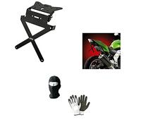 COMPATIBILE CON DUCATI MONSTER 620 DARK PORTATARGA PER MOTO LAMPA X-PLATE 90144 SUPPORTO PER TARGA REGOLABILE SPORTIVO UNIVERSALE NON SPECIFICO 270X200X40MM IN ALLUMINIO NERO