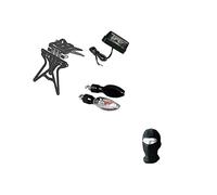 COMPATIBILE CON DUCATI MONSTER 696 KIT PER MOTO PORTATARGA REGOLABILE UNIVERSALE NON SPECIFICO+2 FRECCE A LAMPADIN LUCE TARGA TUTTO OMOLOGATO