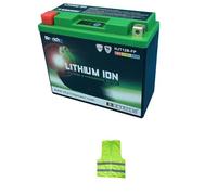 COMPATIBILE CON DUCATI Multistrada S 1200 per anno 2010 al 2017 BATTERIA A LITIO SKYRICH HJT12B-FP FORNITA CARICA E PRONTA PER L'UTILIZZO BATTERIE 12V 60WH 300A 150X65X130