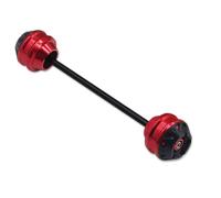 Compatibile con Ducati per Multistrada 950 2016-2022 per 950S 2018-2022 Copriruota Anteriore Posteriore Slider per ASSE Forcella Moto Protezione Antiurto Moto Ruota ASSE Paratelaio(Red,Rear)