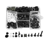 Compatibile con Ducati per Panigale 959 per Panigale 996 per Diavel 999r Carenatura Kit Bulloni Carrozzeria Elementi di Fissaggio Viti Dado Bulloni per Carenatura(Black)