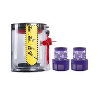 Compatibile con Dyson V10 Dust Bin Accessori Collettore di polveri a ciclone Filtro HEPA lavabile Robot aspirapolvere Sostituire i pezzi di ricambio (Color : China V10-01)