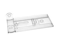 Compatibile con Dyson V10 - Supporto for stazione di ricarica, supporto da parete for aspirapolvere con pannello posteriore trasparente