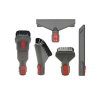 Compatibile con Dyson V11 V10 V12 V8 V7 V15 Spazzole di ricambio Accessori for ugelli Kit strumenti Ricambi for aspirapolvere Spazzola a setole lunghe(Orange)