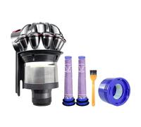 Compatibile con Dyson V6 V7 V8 aspirapolvere portatile Cyclone Dust Cup Collector e filtro HEPA di ricambio(Dark Grey)