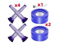 Compatibile Con Dyson, V7 V8 SV10 SV11 Motorhead Animal/Absolute Pre-filtro Post-filtro Aspirapolvere Ricambi Accessori(B)