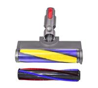 Compatibile con Dyson V7 V8 V10 V11 V12 V15, testina di pulizia con spazzola a rullo morbida e luce di rilevamento polvere, accessorio for pavimenti