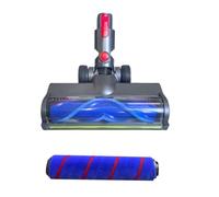 Compatibile Con Dyson, V7, V8, V10, V11, V15, Aspirapolvere Con Luci LED Verdi, Kit Spazzola A Rullo Morbida Con Setole A V E Testina For Pavimenti.