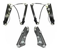 Compatibile con E66 760Li per Base 2003 2004-2008 Regolatore finestrino Anteriore Posteriore Senza Motore 51337202479 51337202480 51357202481 51357202482 (1 Set)
