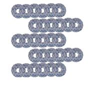 Compatibile Con Ecovacs, Compatibile Con Deebot, T30 Pro, Omni, T10 T20 T50, Omni, T30s Combo X1 X2, Robot Aspirapolvere Panni for Mop Accessori Parti In Tessuto for Mop(30pcs)
