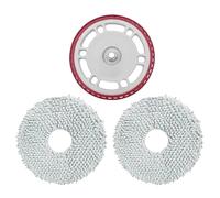 Compatibile Con Ecovacs, Compatibile Con Deebot, T30C Omni T50 Pro/T50 Max Pro/N30 Pro/N30/T30 Pro/T30/T30S Kit Cuscinetti For Mocio Con Staffa For Aspirapolvere(Red)