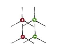 Compatibile Con Ecovacs, Compatibile Con Deebot X1 TURBO/OMNI Filtro Parti Spazzola Laterale Principale Mop Pad Sacchetto for La Polvere Robot Rotolo Di Ricambio(SetA)