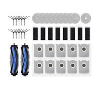Compatibile con Ecovacs, compatibile con kit di accessori for aspirapolvere robot Deebot Mini con spazzola principale, panno for mocio, filtro, sacchetto for la polvere, spazzole for bordi(D)