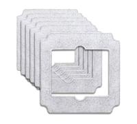 Compatibile Con ECOVACS, Compatibile Con WINBOT, Mini Tamponi Di Pulizia Sostitutivi - Set Da 6 Pezzi E Panno For La Pulizia Del Robot For Robot For Finestre