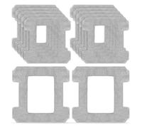 Compatibile Con Ecovacs, Compatibile Con Winbot, W1 Pro / W2 Omni Panno Di Ricambio for Mop In Microfibra, Tampone Di Ricambio for Robot for La Pulizia Delle Finestre(12 PCS)