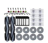 Compatibile con Ecovacs Deebot X1/ T10 OMNI/TURBO Accessori Robot Aspirapolvere Parti Mocio Sacchetto for la polvere Filtro Hepa Spazzola laterale principale Contenitore for la polvere(Chocolate)