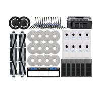 Compatibile con Ecovacs Deebot X2 Omni / X2 Pro / X2 Robot Vacuum Accessori Roller Main Side Brush Hepa Filtro Mop Panno Dust Bag Parti (blu)