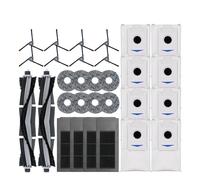 Compatibile con Ecovacs Deebot X2 Omni / X2 Pro / X2 Robot Vacuum Accessori Roller Main Side Brush Hepa Filtro Mop Panno Dust Bag Parts(rosa)