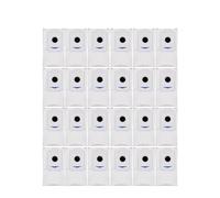 Compatibile con Ecovacs Deebot X2 Omni / X2 Pro / X2 Robot Vacuum Accessori Roller Main Side Brush Hepa Filtro Mop Panno Dust Bag Parti (Nero)