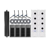 Compatibile con Ecovacs Deebot X2 Omni / X2 Pro / X2 Robot Vacuum Accessori Roller Main Side Brush Hepa Filtro Mop Panno Dust Bag Parti (verde chiaro)