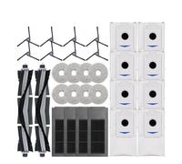 Compatibile con Ecovacs Deebot X2 Omni / X2 Pro / X2 Robot Vacuum Accessori Roller Main Side Brush Hepa Filtro Mop Panno Dust Bag Parti (arancione)