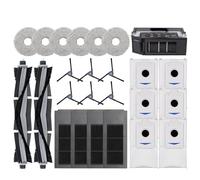 Compatibile con Ecovacs Deebot X2 omni/X2 Pro/X2 Robot Vacuum: Rullo, Spazzola principale/laterale, Filtro HEPA, Panno for mocio, Sacchetto for la polvere - Parti(A9)