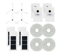 Compatibile con Ecovacs Deebot X2 / X2 Omni / X2 Pro / DEX86 Robot Aspirapolvere Filtro Hepa Sacchetto for la polvere Mop Panni Ricambi Accessori (Color : As Shown A)