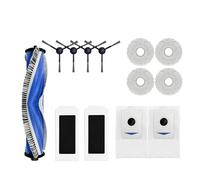 Compatibile con ECOVACS T30 PRO OMNI / T30S PRO/YEEDI M12 Pro+ Robot Aspirapolvere Parti di Ricambio Sacchetto for la Polvere Spazzola Principale Filtro Mocio Accessori(Beige)