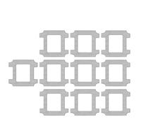 Compatibile Con Ecovacs, Winbot W2S / W2S Omni Cuscinetti Lavabili For Finestre Panni For Robot Accessori Salvietta(10pcs)
