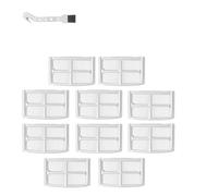 Compatibile con ECOVACS X8 Pro Omni X8 Pro Plus X9 PRO Omni T80 Omni Robot Aspirapolvere Filtro di ricambio for serbatoio dell'acqua(11pcs)
