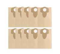 Compatibile con Einhell 5/10 pezzi 20L 30L sacchetti di carta for aspirapolvere a umido e a secco for modelli BT-VC1250S, BT-VC1250, TC-VC 18/20 Li S-Solo(30L-10PCS)