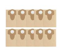 Compatibile con Einhell 5/10 pezzi 20L 30L sacchetti di carta for aspirapolvere a umido e a secco for modelli BT-VC1250S, BT-VC1250, TC-VC 18/20 Li S-Solo(20L-10PCS)
