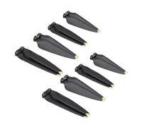 Compatibile con eliche a sgancio rapido Air 3 drone 8747F CW CCW bassi(Black Gold 8pcs)