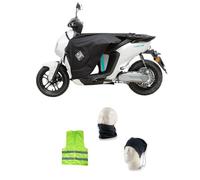 COMPATIBILE CON EMCO VIP TERMOSCUD EASY E19 TUCANO URBANO COPRIGAMBE PER SCOOTER CON PEDANA PIATTA COPERTURA GAMBE IMPERMEABILE IMBOTTITURA TERMICA IN PILE