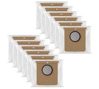 Compatibile Con Eufy L50 SES, L60 SES, Conga Home 1000, 8090 Ultra, 9090AI Robot Aspirapolvere Confezione Da 12 Sacchetti For La Polvere For Dock Auto-Svuotante