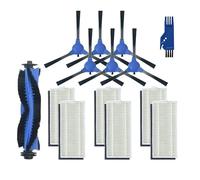 Compatibile con Eufy Robovac 11S / 25C / 30 / 30C / 35C / 12 / 15T / 15C Slim Robot Parti for aspirapolvere Coperchio spazzola laterale principale Filtro Hepa(Set-3)