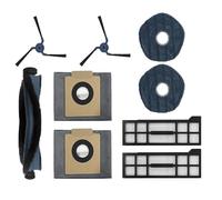 Compatibile con Eufy X10 Pro Omni Parti di ricambio Rullo Spazzola laterale Filtro Panno for mocio Stracci Tamponi Sacchetto for la polvere